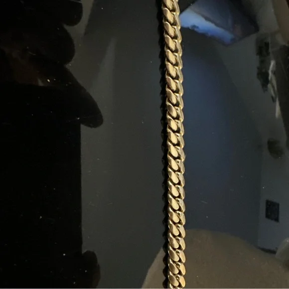 COPY - 14k solid gold Miami Cuban link Bracelet 7mm 8inch.